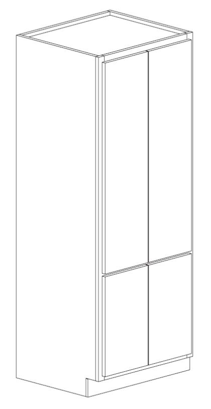 Bertch 24" Four Door Linen Cabinet